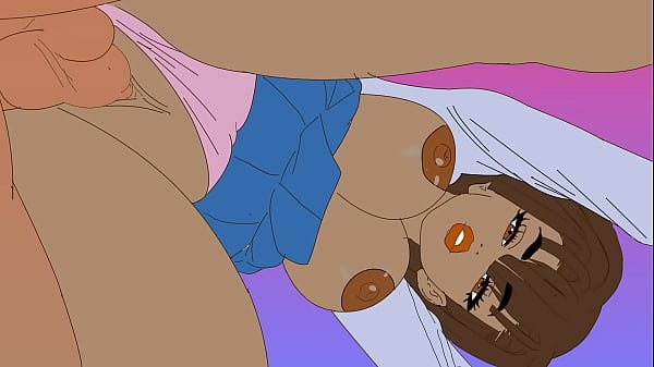 INTENSE DOGGY OF EBONY SCHOOL BABE ANIMATED