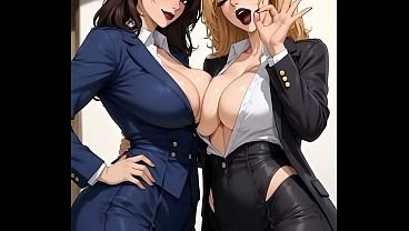 Premium AI Hentai Goon Compilation With Binaural Beats #1